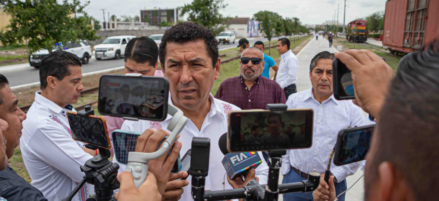 Presidente AMLO podría inaugurar la Avenida de las Américas; Alcalde Mario López supervisa avances