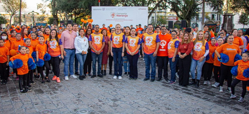 Todo un éxito Campaña Naranja “Únete” organizada por el Gobierno de Matamoros
