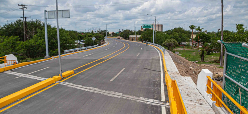 Así se aprecian las obras en la Avenida de las Américas: Gobierno de Matamoros