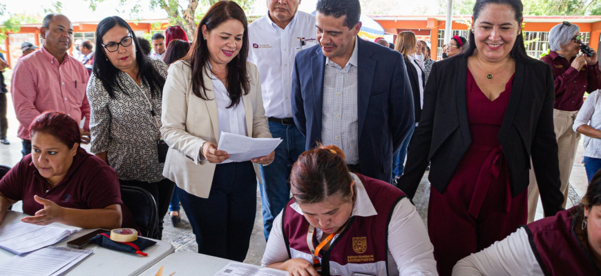 Apertura Gobierno de Matamoros “Nadie Atrás, Nadie Fuera” en beneficio de 3 mil estudiantes