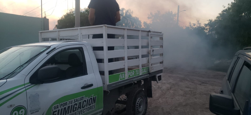 Impulsa Gobierno de Matamoros fumigación y descacharrización para prevenir enfermedades