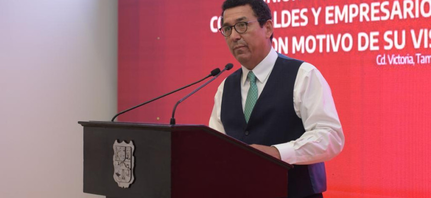 Matamoros, referente en desarrollo industrial y comercial dijo ante embajadores de la Unión Europea, el Alcalde Mario López Hernández