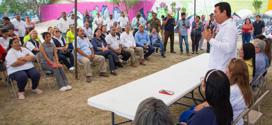 Entregan Gobierno de Matamoros, Sistema DIF y el INFONAVIT, rehabilitación del Tamul-Brisas.