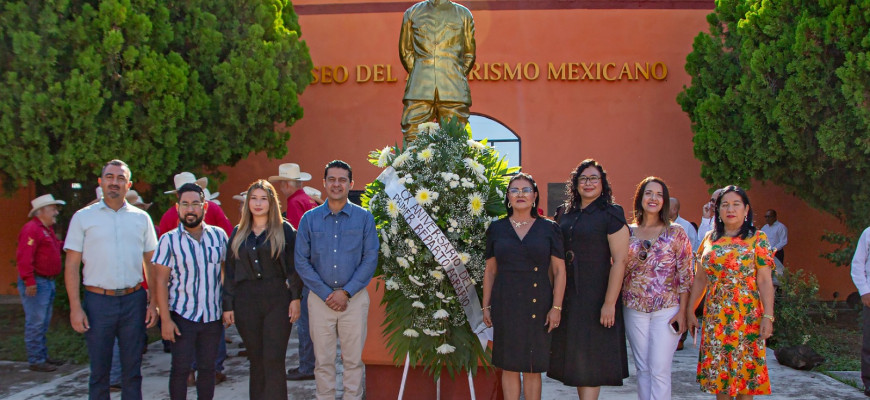 Conmemoran autoridades CX Aniversario del Primer Reparto Agrario acontecido en Matamoros.