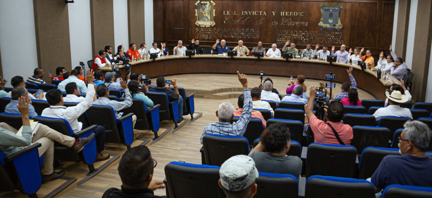 Instala Gobierno de Matamoros Consejo Municipal de Protección Civil para la temporada de huracanes 2024