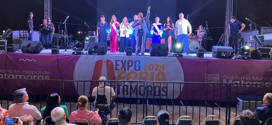 Inauguran Expo Feria Matamoros 2024; presentará artistas y grupos de talla nacional e internacional