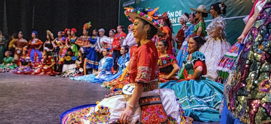 Impone Alcalde de Matamoros Dr. Rubén Sauceda, banda distintiva Señorita Independencia 2024