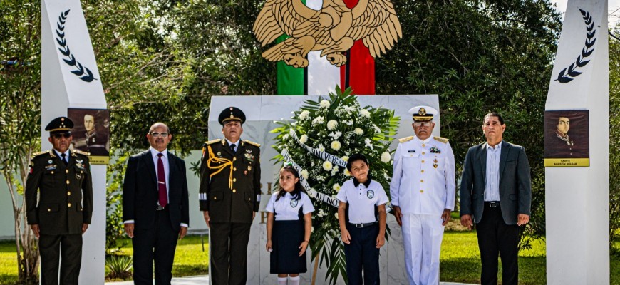 Conmemoran autoridades el CLXXVII Aniversario de la Gesta Heroica de los Niños Héroes de Chapultepec