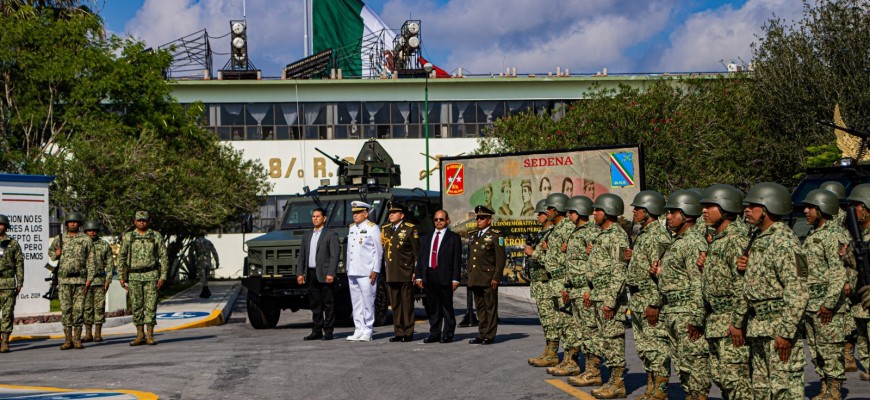 Conmemoran autoridades el CLXXVII Aniversario de la Gesta Heroica de los Niños Héroes de Chapultepec