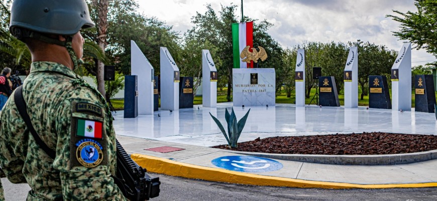 Conmemoran autoridades el CLXXVII Aniversario de la Gesta Heroica de los Niños Héroes de Chapultepec