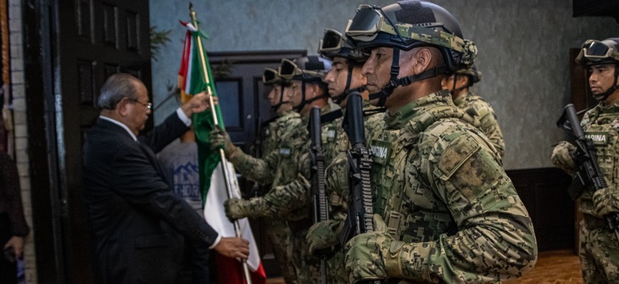 Encabeza Alcalde Dr. Rubén Sauceda, ceremonia de Grito de Independencia