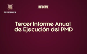 Tercer Informe Anual de Ejecución del PMD