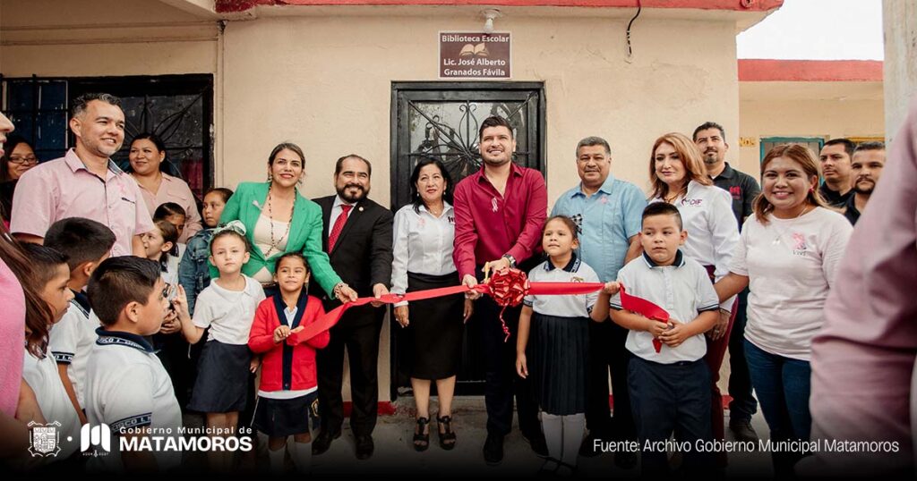 Inauguración Biblioteca Escolar Lic. José Alberto Granados Fávila