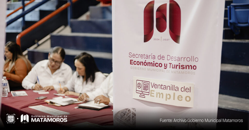 Todo listo para la 2da Feria de Empleo Matamoros informa la Secretaría de Desarrollo Económico Municipal y el SNE 