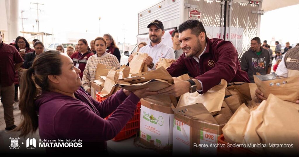 Concluye tercera entrega del programa Nutrimar en Matamoros de manos del Presidente Municipal Alberto Granados