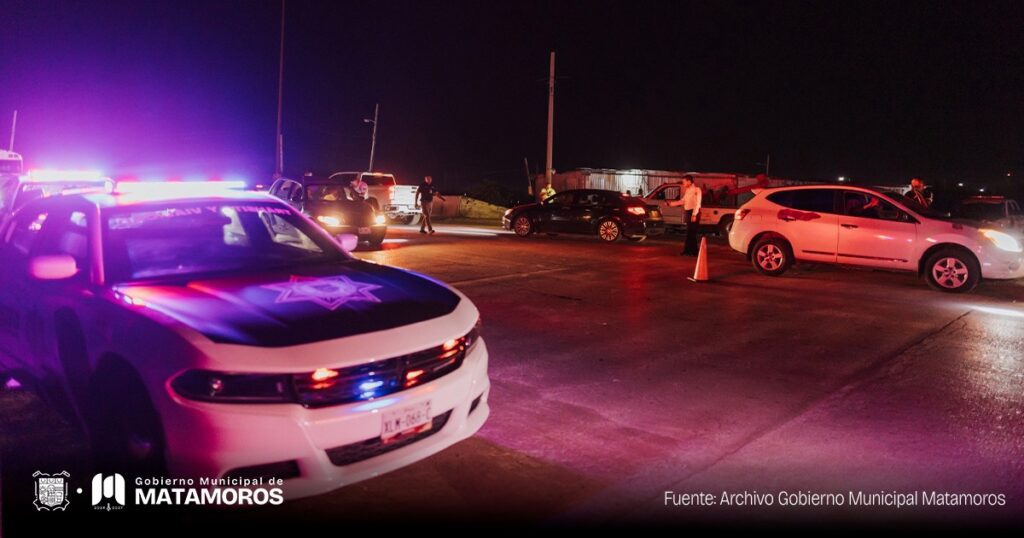 Intensificarán operativos antialcohol en Matamoros para prevenir accidentes