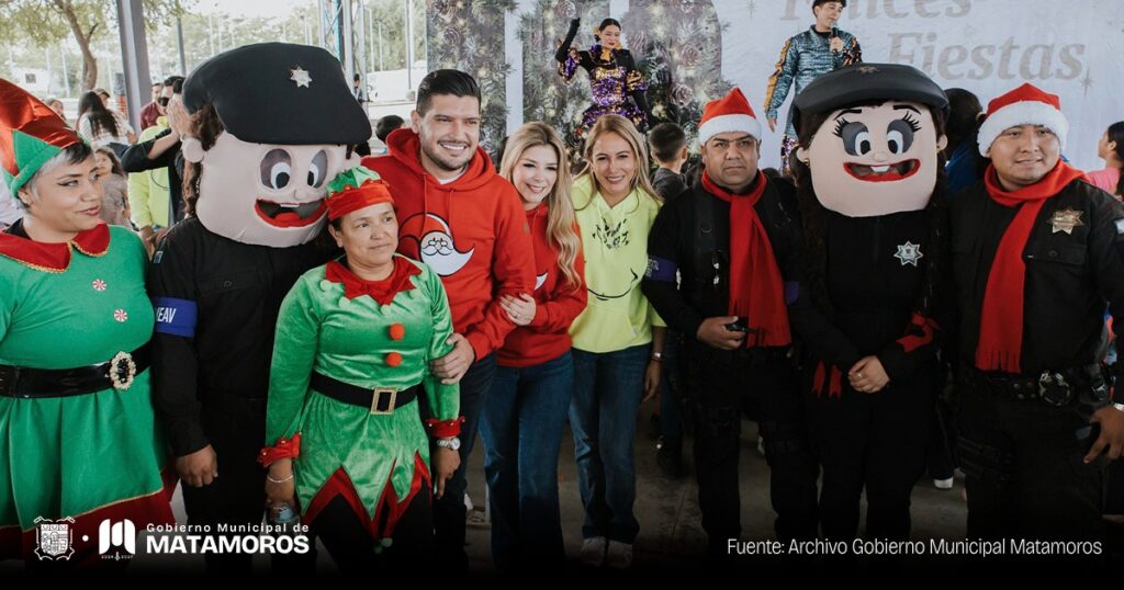 Lleva Alberto Granados y la Secretaría de Bienestar una espectacular posada a la Col. Santa María