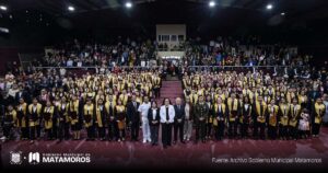 Participa Gobierno de Matamoros en la ceremonia de graduación y entrega de títulos del ITM