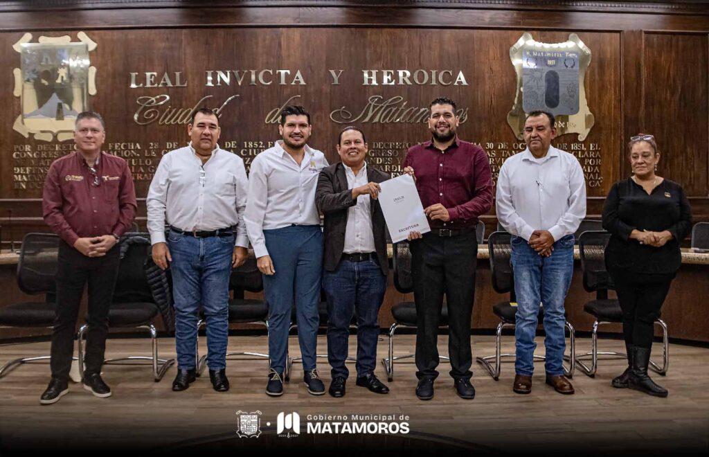 Entrega de Escrituras en Matamoros