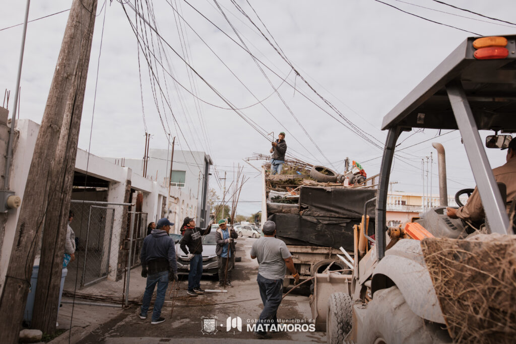 Se recolecta más de 18 toneladas de cacharros en la Sección 16 a través de programa municipal