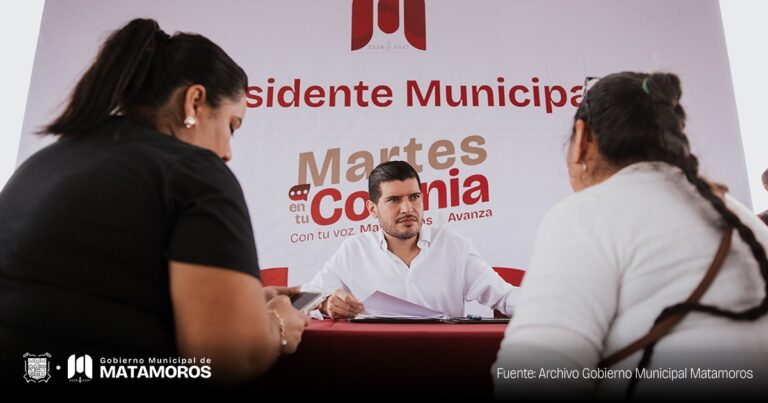 Audiencia pública en la colonia Independencia