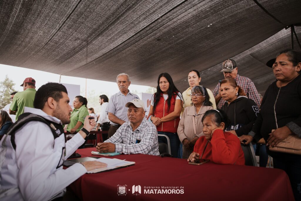 Audiencia pública en la colonia Independencia