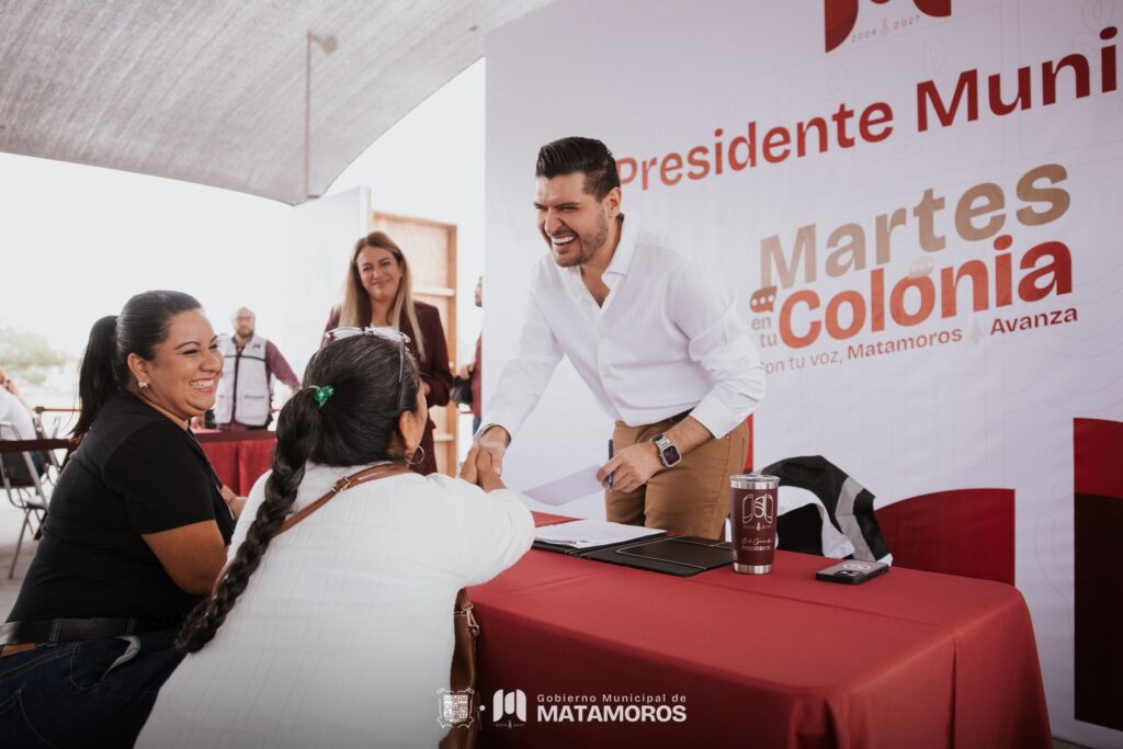 Audiencia pública en la colonia Independencia