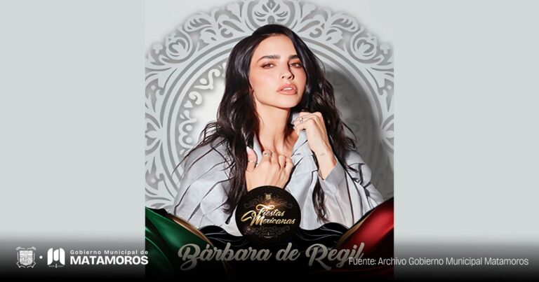 Bárbara de Regil; Cuarta Huésped Distinguida de las Fiestas Mexicanas