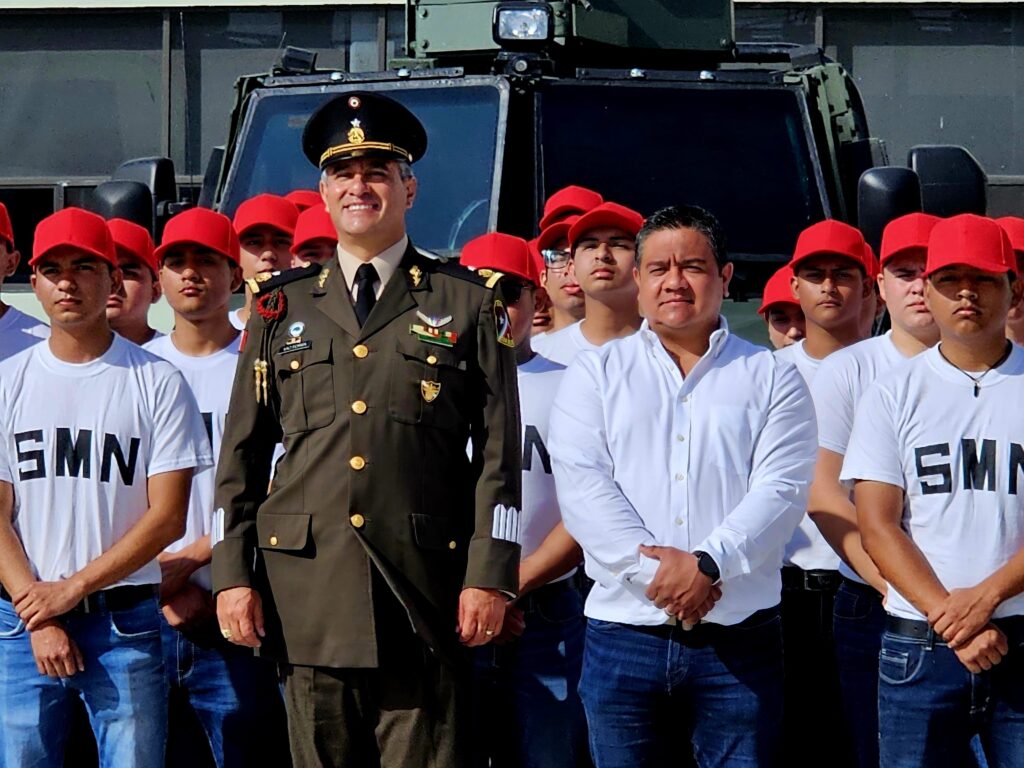 Ceremonia de Bienvenida del Personal del Servicio Militar Nacional