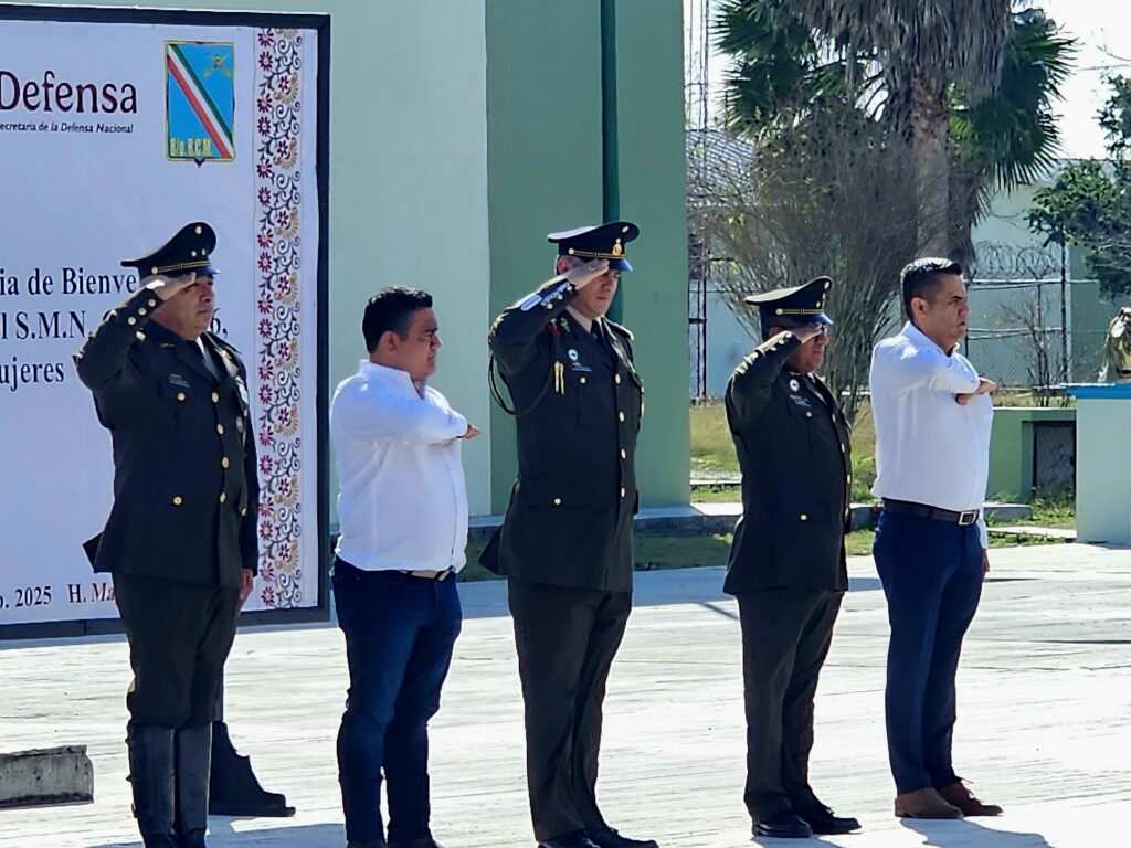 Ceremonia de Bienvenida del Personal del Servicio Militar Nacional