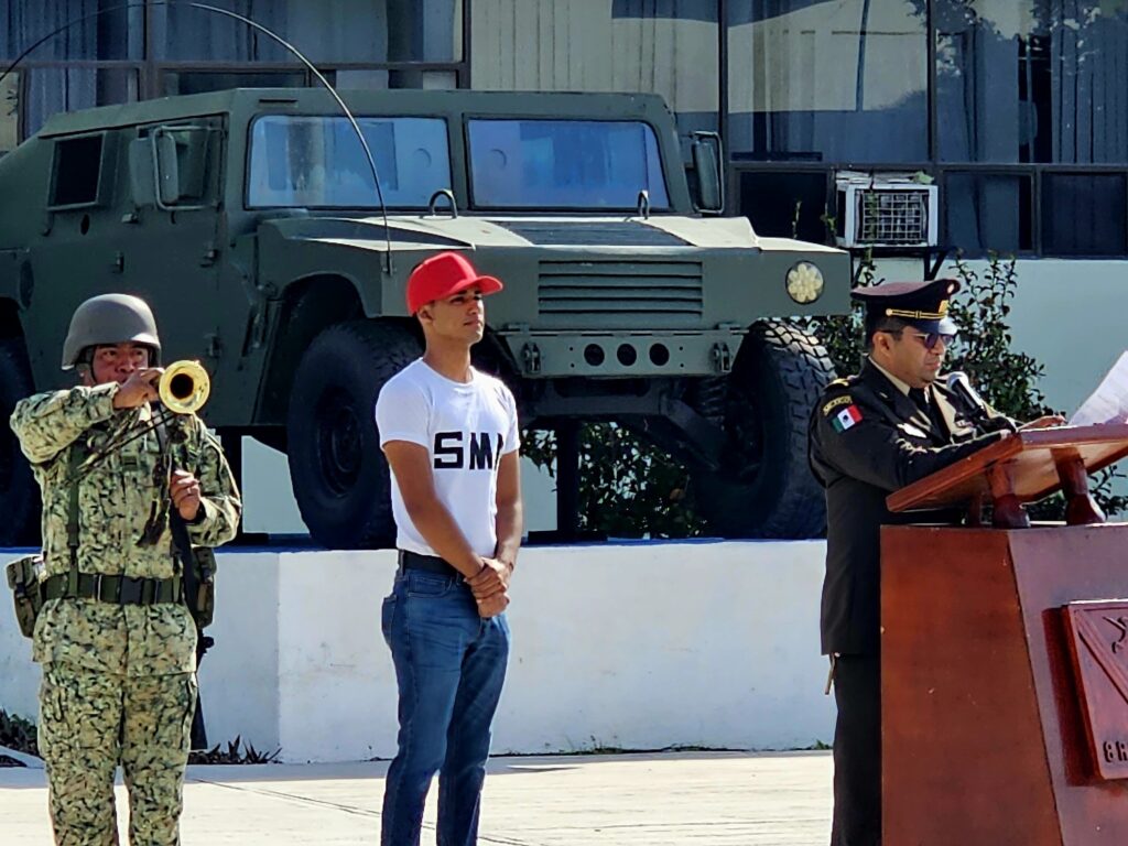 Ceremonia de Bienvenida del Personal del Servicio Militar Nacional