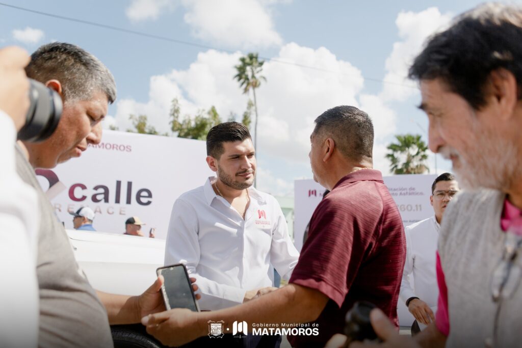 El programa Calle a Calle Matamoros Renace sigue beneficiando a miles de matamorenses