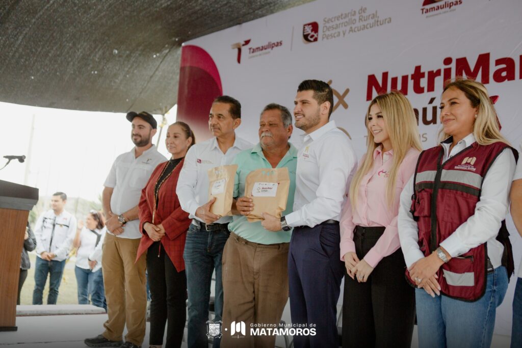 Gracias a las gestiones del Presidente Municipal Alberto Granados se realiza la cuarta entrega del Programa NutriMar-Común