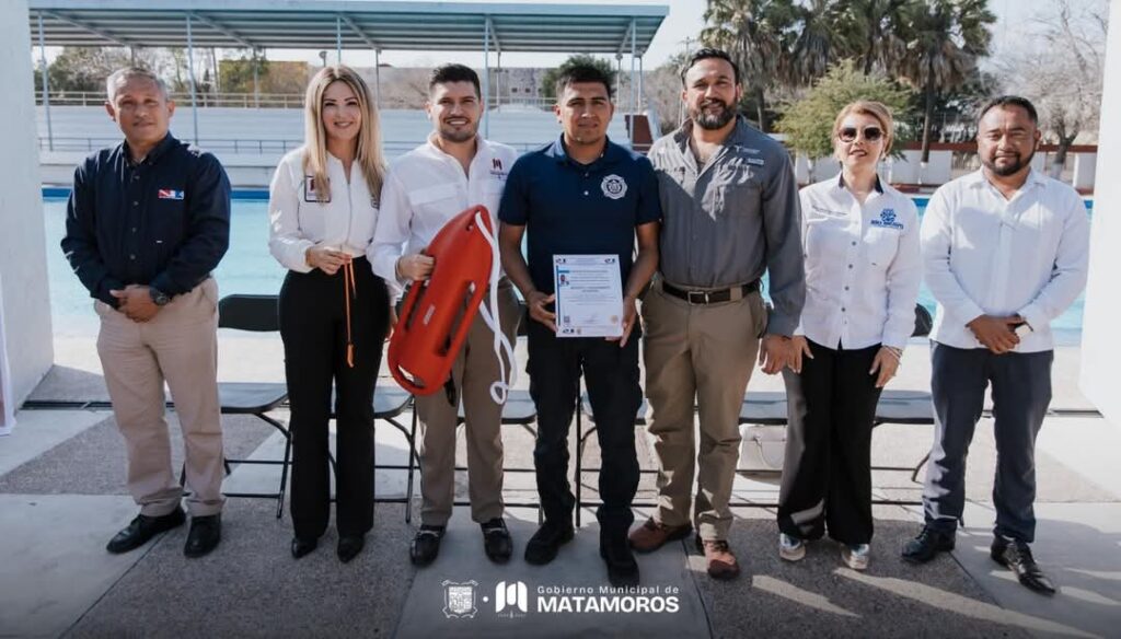 Matamoros, Sede del Curso Integral de Rescate Acuático para Certificar a los Salvavidas de la Zona Norte de Tamaulipas