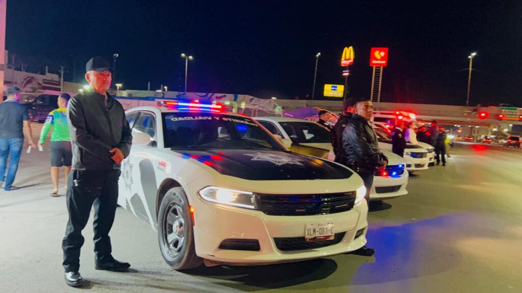 Operativo de Seguridad Refuerza Vigilancia en Colonias Vulnerables de Matamoros