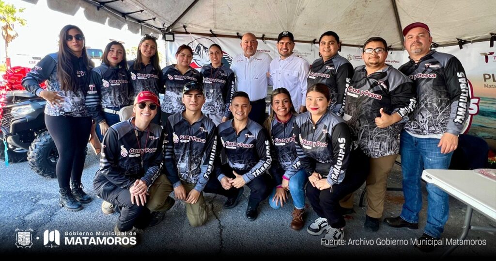 Presidente Municipal Alberto Granados invita a disfrutar del Torneo de Pesca Copa Tamaulipas en la Playa Bagdad