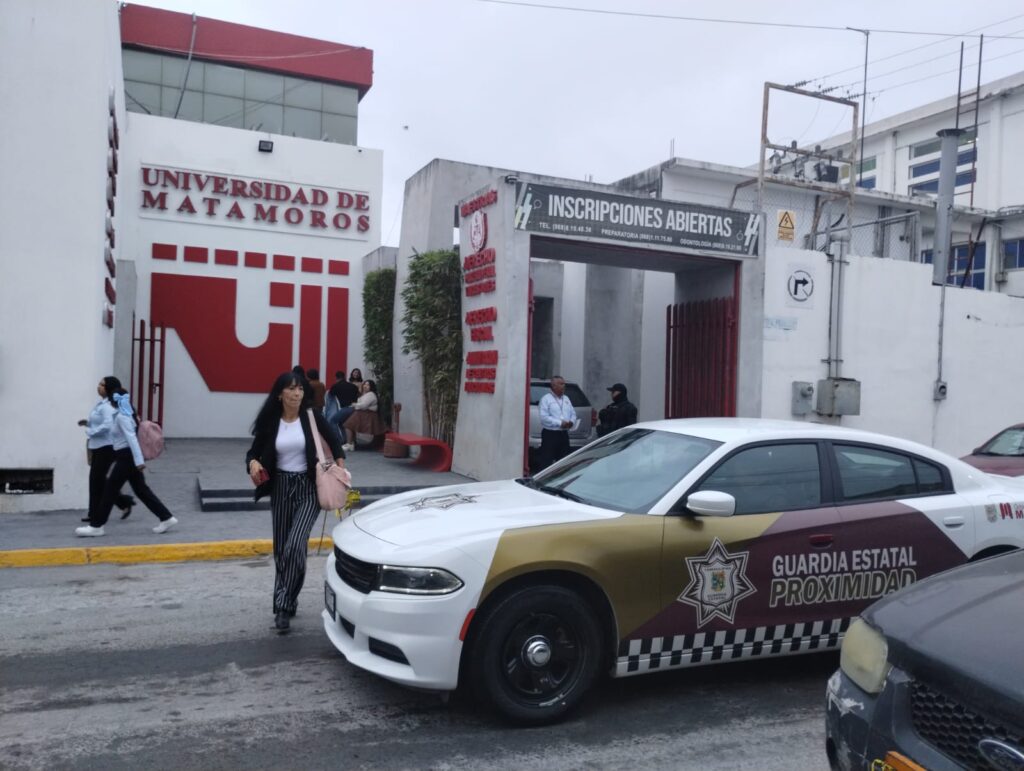 Refuerzan seguridad en escuelas de Matamoros con el Operativo Escuela Segura