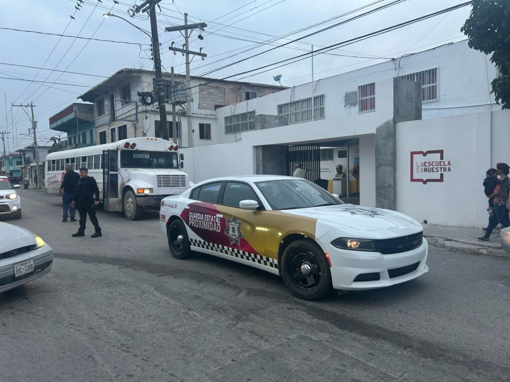 Refuerzan seguridad en escuelas de Matamoros con el Operativo Escuela Segura