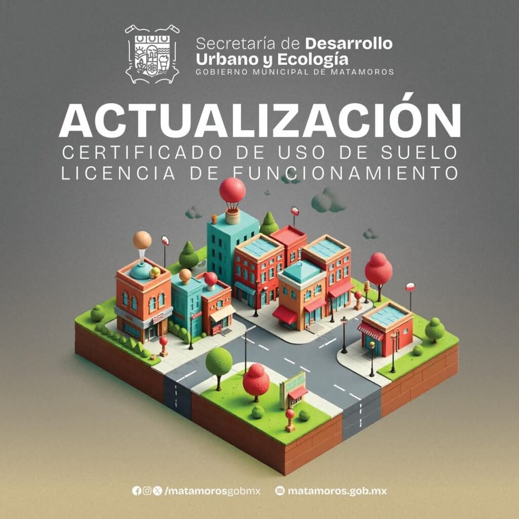 Renueva tu Certificado de Uso de Suelo y Licencia