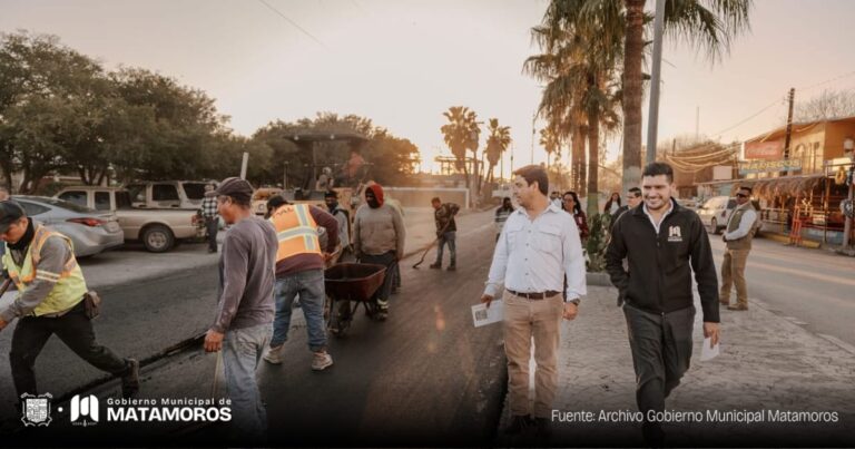 Supervisa Presidente Municipal Beto Granados Avance en la Avenida del Trabajo