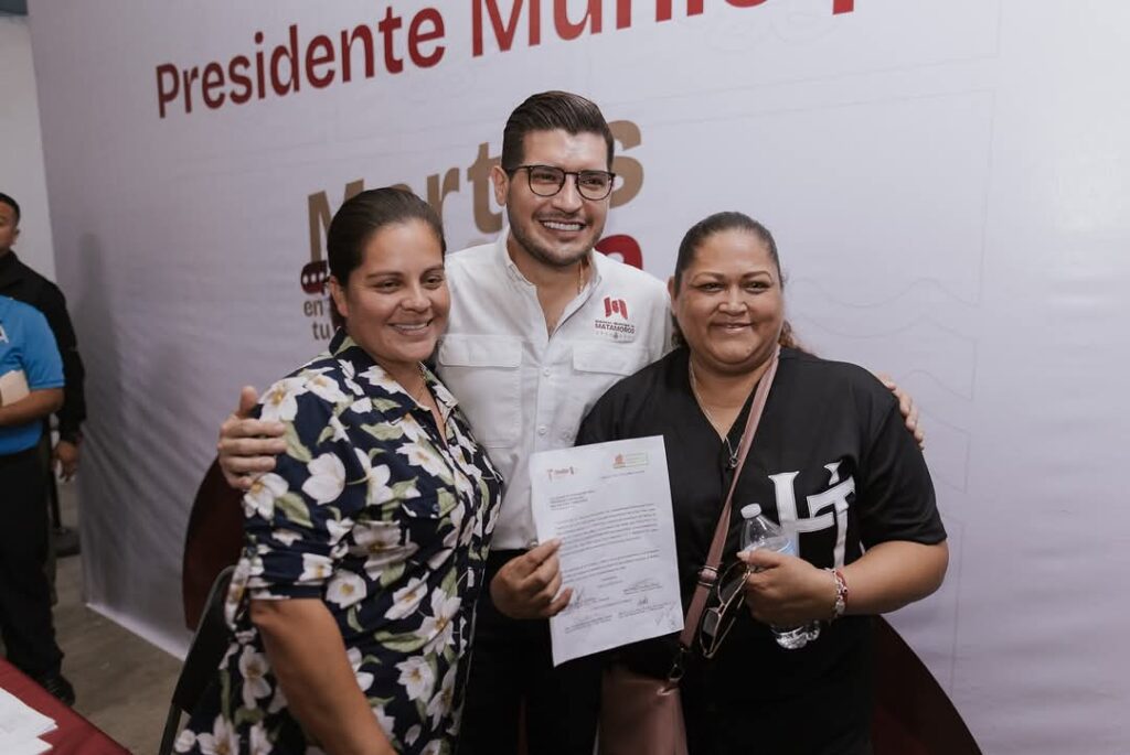 El Presidente Municipal es recibido con gran ánimo y cariño en la colonia Sección 16