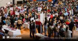 Participa Gobierno de Matamoros en la Feria Nacional de Empleo para Mujeres 2025