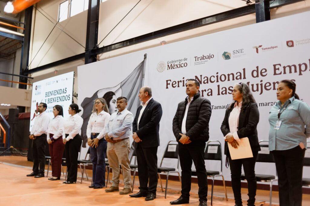 Participa Gobierno de Matamoros en la Feria Nacional de Empleo para Mujeres 2025