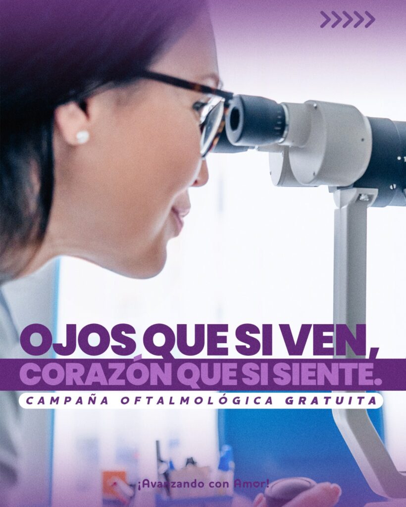 Promueve DIF Matamoros prevención de enfermedades visuales con la Campaña “Ojos Que Sí Ven, Corazón que Sí Siente”