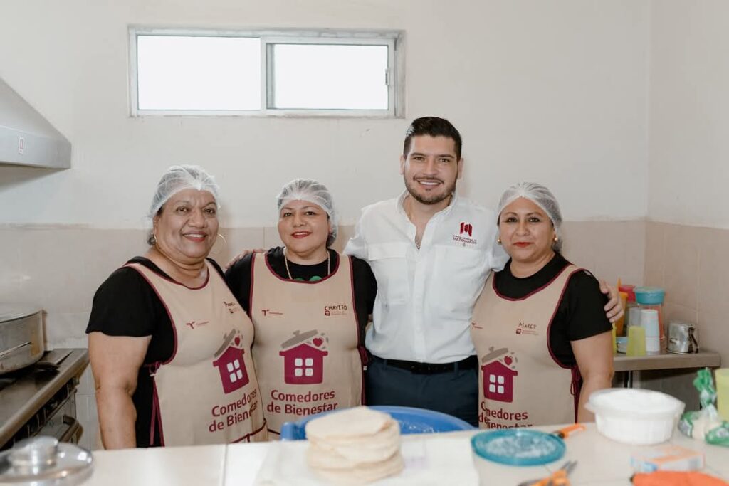 Supervisa el Presidente Municipal Alberto Granados funcionamiento de los Comedores del Bienestar