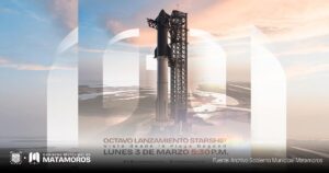 invita Gobierno Municipal al 8vo lanzamiento de Starship