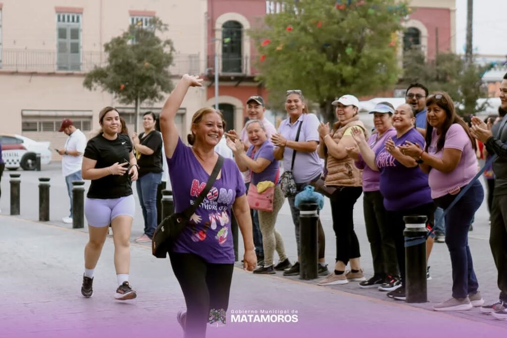 mpulsa Gobierno de Matamoros equidad de género con la Carrera 5K "Juntas Somos Más Fuertes"