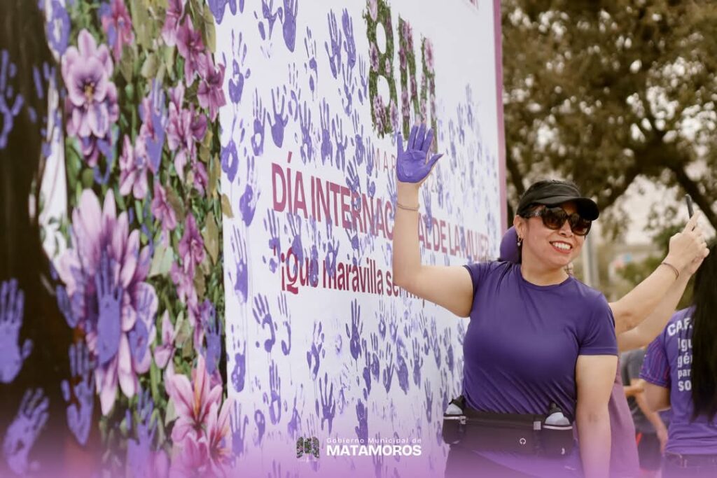 mpulsa Gobierno de Matamoros equidad de género con la Carrera 5K "Juntas Somos Más Fuertes"