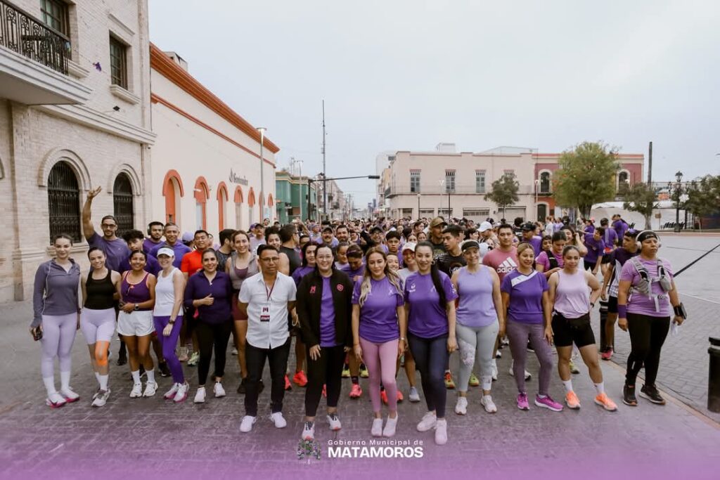 mpulsa Gobierno de Matamoros equidad de género con la Carrera 5K "Juntas Somos Más Fuertes"