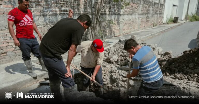 Continúa gobierno municipal fortaleciendo servicios básicos en la colonia Ampliación Las Granjas